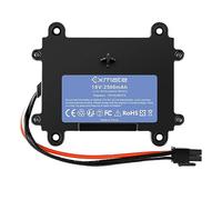 Exmate Batería de 2500 mAh compatible con Bosch Indego 350, 400, M 700, M+ 700, S+ 350, S+ 400, robot cortacésped, cortacésped, 18 V, batería de litio