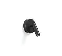 EXO Lighting - Aplique lector de pared MINIMAL negro LED SMD 3W para dormitorios y zonas de lectura.