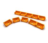Exoda 10x soporte para terminales Wago 5 piezas tipo 221-615 con grabado