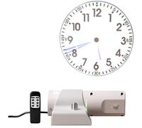 ExoticaBlend Reloj de Proyección para Dormitorio, Proyección en Pared de Techo, Reloj Proyector con Mando a Distancia, Reloj para Dormitorio y Sala de Estar,White