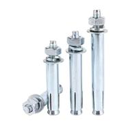 Expansión Pernos Tornillo Tornillo de expansión de cuña de acero al carbono galvanizado, M6, M8, M10, M12, M14 y M16 (2/5/10/20 unidades)(M10x60mm-10pcs)