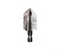 Expansor de rosca hexagonal para tubos de PVC PPR de 0.5 pulgadas y 0.75 pulgadas, broca de abridor de rosca interna de metal para instalación de fontanería, 20 mm/25 mm (20 mm)