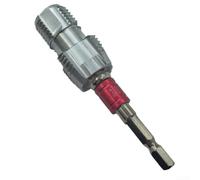 Expansor de tubería de agua PPR de metal con vástago hexagonal de 6,35 mm, compatible con tubos de 1/2 3/4 pulgadas, adaptador de taladro eléctrico para instalación rápida, acabado suave (C)