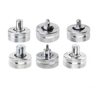 Expansor de tubo hidráulico neumático con portabrocas de cambio rápido y múltiples cabezales de expansión para tuberías de cobre en sistemas de aire acondicionado y refrigeración (1/4 pulgadas)