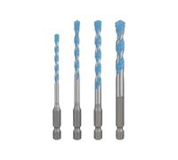 EXPERT HEX-9 Multi Construction Drill Bit 5pc set 4/5/6/6/8mm