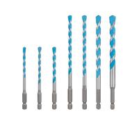 EXPERT HEX-9 Multi Construction Drill Bit 7pc set 5/5.5/6/6/7/8/10mm