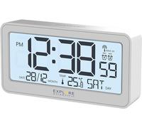EXPLORE RDC1000 Blanca Reloj Despertador Con Temperatura Nueva