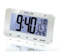 EXPLORE RDC1004 Blanca Reloj Despertador Con Temperatura Y Humedad' Nueva