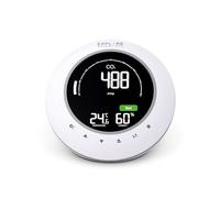 Explore Scientific, WSH2001 - Medidor de Calidad del Aire, Monitor de dióxido de Carbono, Humedad, Temperatura, Blanco