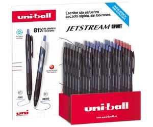 Expositor 36ud bolígrafo jetstream sport ub-157e/36p