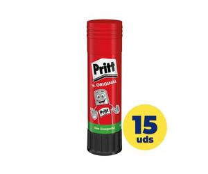 Expositor de pegamento en barra pritt/ 43g/ 15 unidades (001999 15U)