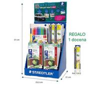 Expositor staedtler sobremesa surtido 6x 326 c12p rot. 326 noris club