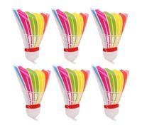 EXQUIMEUBLE 6piezas Badminton Balloon Inflatable Foil Shuttlecock Sport Party Decor Reutilizable para Fiesta Temática Deportiva y Cumpleaños