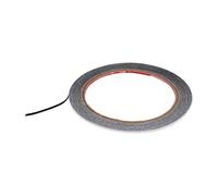 EXQUIMEUBLE Cinta Adhesiva de Doble Cara para Emplumar Flechas, Adhesivo Fuerte y Rápido para Bricolaje, Material Plástico y Tela, 1 Rollo para Arquería y Fabricación DIY