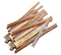 EXQUIMEUBLE Pastillas de Encendido de Madera Natural para Exteriores | Barbacoas y Acampadas, Llama Estable y Combustión Completa, Caja de Cinturón Incluida