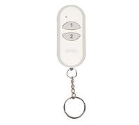 EXTA FREE Control Remoto 2 Canales Interruptor inalámbrico persianas | Control remoto inalámbrico, control de puerta, intensidad de luz regulable sin cables, radio 868 MHz, alcance de hasta 250 m