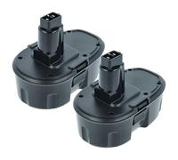 EXTENSILO 2X batería Compatible con Dewalt DW999KQ | DW999K2, DW999K2H, DW999K, DW999K-2 herramienta (3300 mAh, NiMH, 18 V)