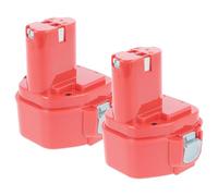 EXTENSILO 2X batería Compatible con Makita 8271 | 8271DWAE, 8271D, 8271DWE, 8271DWPE, 8270DWE, 8270DWPE herramienta (3300 mAh, NiMH, 12 V)