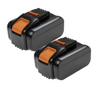 EXTENSILO 2X batería Compatible con Worx Landroid M700 2019 | M500 WR141E, M500 Plus, M700, M700 2.0 2022 herramienta (5000 mAh, Li-Ion, 20 V)