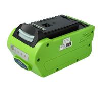 EXTENSILO Batería Compatible con Greenworks G-MAX 40V, MO40L410, MO40L2512, MO40L02, STBA40B210 Herramienta de jardín 5 Ah, 40V Li-Ion