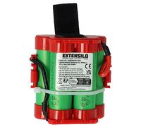 EXTENSILO Batería Compatible con Husqvarna Automower 308 2014, 308X 2013, 308 2015, 308x Robot cortacésped cortacésped 3000mAh 18V Li-Ion