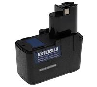 EXTENSILO Batería Compatible con Würth ATS 12 -P, ATS 12 P, ATS 12-P, ATS12-P, ATS 12P, ATS12 -P, ATS12 P Herramienta (3300 mAh, NiMH, 12 V)