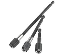 Extensión de Bits 1/4 Inch Quick Hex Shank Release Electric Screwdriver Extension Bit Holder 60/100/150mm Rod(60mm 2PC)