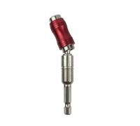Extensión de Bits Drill Bit Extension Rod Hex Ring Screwdriver Bits Hand Tools Quick Change Holder Drive Guide Screw Tip(Red)