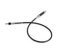 Extensión de eje flexible de 1 m para amoladoras eléctricas, artesanía detallada de carpintería con portabrocas de 6 mm y 5 kg de capacidad de carga, piezas de repuesto para amoladora