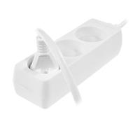 Extensión doméstica blanca awtools, modelo 3-gniazdos 1,5m, ideal pa