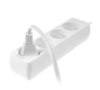 Extensión doméstica blanca awtools, modelo 4-gniazdos 5,0m, ideal pa