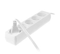 Extensión doméstica blanca awtools, modelo 5-gniazdos 3,0m, ideal pa