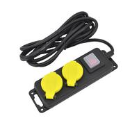 Extensión para taller awtools, modelo 2-gniazdos 5,0m con conexión a