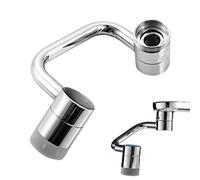 Extensor de grifo 1080 para fregadero de cocina, reemplazo de cabezal de grifo de cocina de 2 modos, adaptador de brazo robótico, grifos de lavabo de cocina, boquilla burbujeante Jildouf