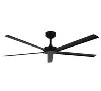 Exterior Ventilador de Techo & Mando a Distancia Monza Negro 152cm Ahorro [EEK: No clasificado]