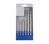 EXTOL CRAFT SDS PLUS, juego de 6 brocas para hormigón, 5-12 mm, carburo de tungsteno