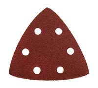 EXTOL PREMIUM Delta - Papel de lija (93 mm, P40-P120, 6 agujeros)