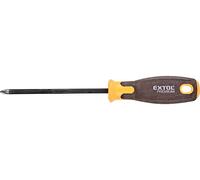 EXTOL PREMIUM Destornillador de estrella PZ Supergrip, PZ 0 x 75 mm, CrV