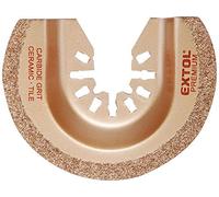 EXTOL PREMIUM Disco de segmento, 64 mm, carburo, carburo de tungsteno