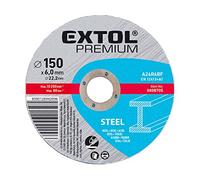 EXTOL PREMIUM Discos de corte para acero (5 unidades, 115 x 6,0 x 22,2 mm)