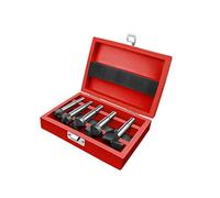EXTOL PREMIUM Fresa - Broca perforadora en madera, juego de 5 unidades con hojas de carburo de tungsteno, diámetro 10-20-25-30-35 mm, ángel 8-10 mm