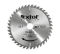 EXTOL PREMIUM Hoja de sierra circular con hojas de metal duro, 160 x 2,0 x 20 mm, 24T