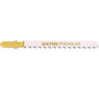 EXTOL PREMIUM Hojas para sierras de puerta (5 unidades, 75 x 2,5 mm, HCS)