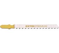 EXTOL PREMIUM Hojas para sierras de puerta (5 unidades, 75 x 2,5 mm, HCS)