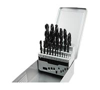 EXTOL PREMIUM Juego de brocas de metal, 25 unidades, diámetro 1-13 mm, HSS