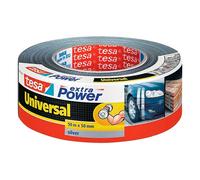 Extra Power Cinta adhesiva de papel universal (Plata, 50 m x 50 mm)
