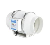 Extractor de aire, Extractores De Aire 4 Pulgadas For El Hogar, Ventilador Conducto Tubería En Línea Silencioso, Extractor Baño, Ventilación For Cocina, Inodoro, Pared, Limpio(3inch)