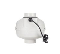 Extractor de aire, Ventilador De Conducto En Línea 4 ", Centrífugo Turbo Silencioso Alta Presión For Baño, Ventilación Escape Impermeable