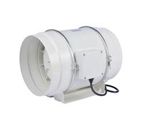 Extractor de aire, Ventilador De Refuerzo En Línea 8 Pulgadas, Tubo Ventilación Plástico, Techo Escape, Conducto Flujo Mixto, Turbo 200mm