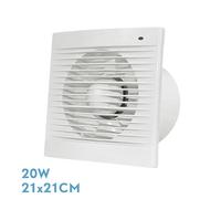 Abrila Trani Blanco - Extractor Baño 20W